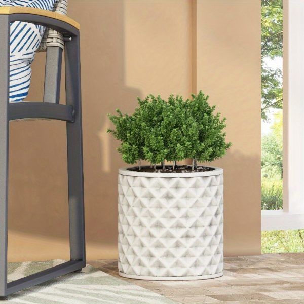 Simple and high-capacity decorative plant flowerpots